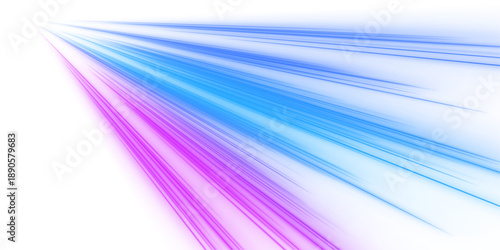 Neon light trails twist into dynamic spirals, creating a sense of extreme speed and motion. Abstract glowing lines flow through space like energy waves. Futuristic vector illustration on dark backgrou