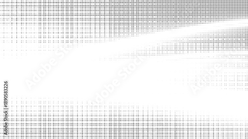 Distressed grey halftone noise texture with horizontal scratches for retro TV static and grunge effects