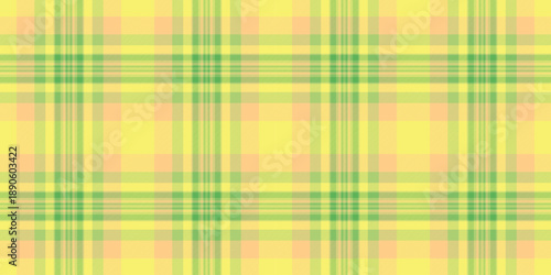 Multicultural background tartan fabric, mixed texture seamless textile. Material pattern check plaid vector in green and yellow colors.