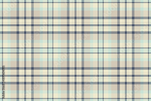 Layout vector seamless texture, new tartan check background. American fabric pattern plaid textile in light and pastel colors.