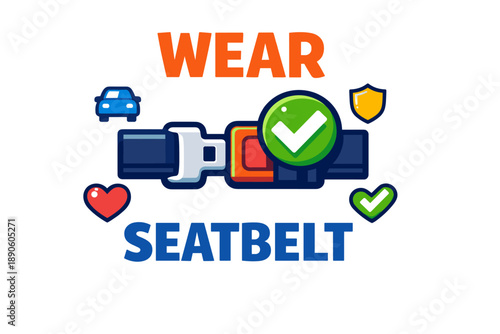 Safety reminder: wear your seatbelt for secure driving