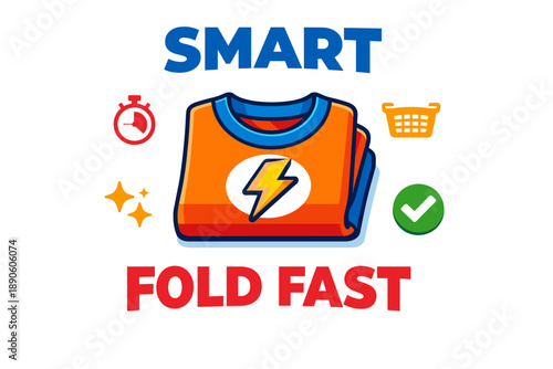 Efficient laundry folding with smart technique for quick results