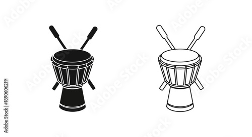 African drum music instrument djembe percussion
