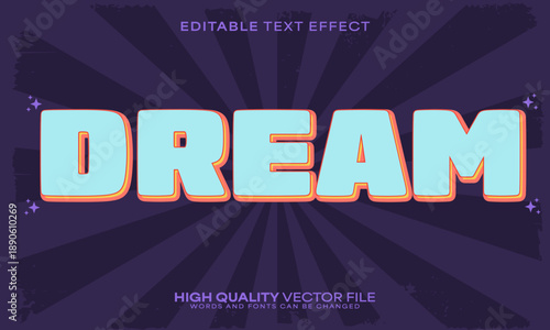 Retro classic text effect, editable text effect and vintage 3d font style bold shadow oldschool poster design