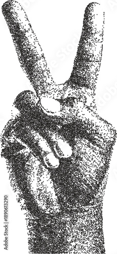 Peace y2k retro stipple art sixties brutalist halftone vector png transparent, symbol 2000s photocopy effect tattoo aesthetic