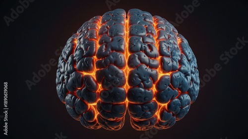 Mental Balance and Emotional Wellbeing Brain Concept