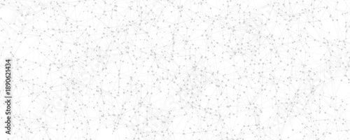 Abstract plexus-style geometric mesh with interconnected dots and lines forming a tech-inspired background.