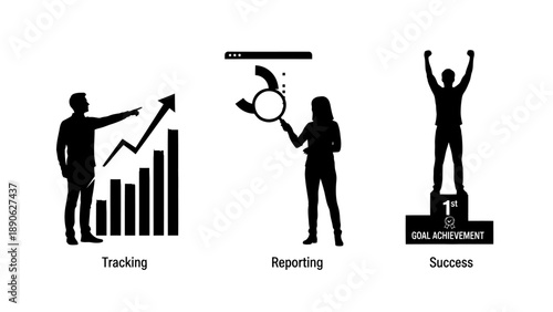 Reporting Goals and Achievements in Business Analytics