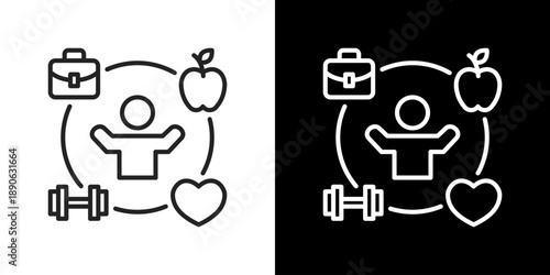 Lifestyle Icon Set Different Style Collection. 