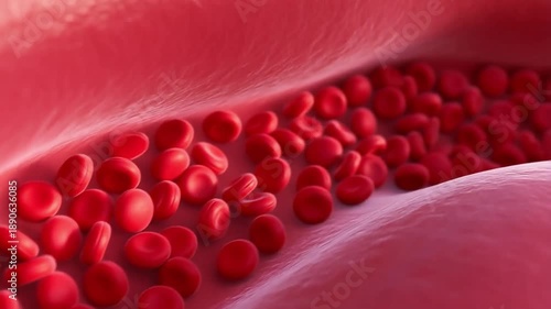 Understanding how red blood cells move through blood vessels