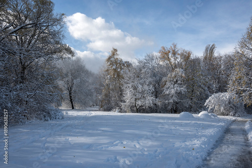 Wallpaper Mural Landscape of South Park in city of Sofia, Bulgaria Torontodigital.ca