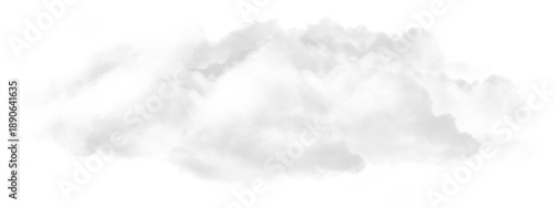 Foto Mist white clean cloud effect