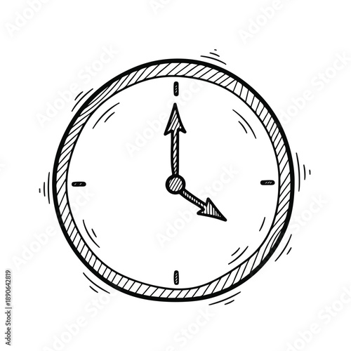 Clock with Moving Hands