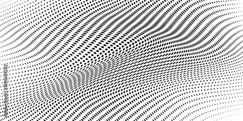 Grunge halftone gradient background. Faded grit noise texture. White and black sand wallpaper. Retro pixelated backdrop. Anime or manga style comic overlay. Vector graphic design textured template