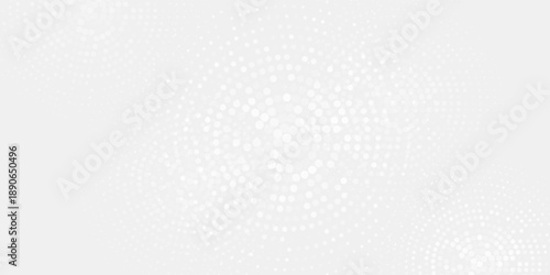 Dot white gray wave light technology texture background. Abstract big data digital concept. 3d rendering.
