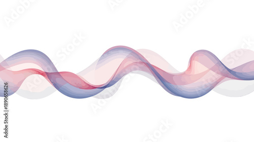 colorful wavy abstract design element
