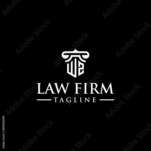 WZ law logo design inspiration