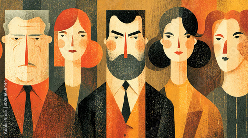 Jury foreperson portrait scene showing leadership representing jury responsibility justice system environment lighting