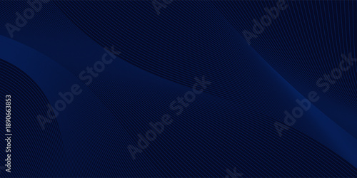 Premium background design with diagonal dark blue line pattern. Vector template for digital luxury banner, invitation, voucher, certificate. Eps10