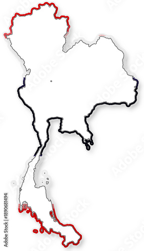 slightly simplified map sha...