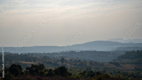 Wallpaper Mural Valley is surrounded by mountains adding to the sense of serenity. Torontodigital.ca