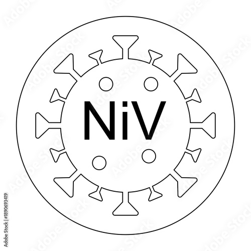 NiV virus icon
