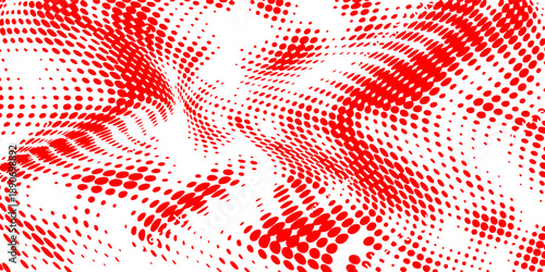 Halftone Square Pixels Pattern. Faded Shade Background. Grid Gradation BG. read Screentone Diffuse Background. Overlay Texture. Abstract Pattern for Design Comic Prints. Vector Illustration.