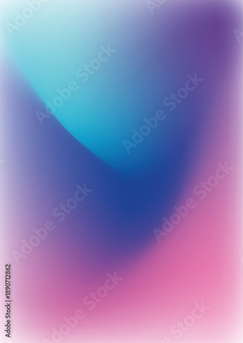 Modern cool cyan and purple mesh gradient background featuring a soft aura effect and smooth color blending