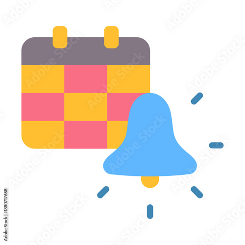 Follow Up Reminder Icon - Flat Color