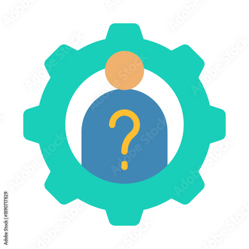 User Roles Icon - Flat Color