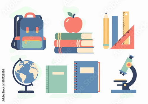 A minimalist illustration depicting a globe on a stand, conveying global connection and exploration for travel or education purposes.