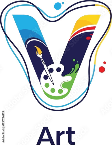 Vector illustration of a golf club and ball alongside a pair of fashion footwear shoes designed with a summer beach pattern as a stylish clothing icon symbol