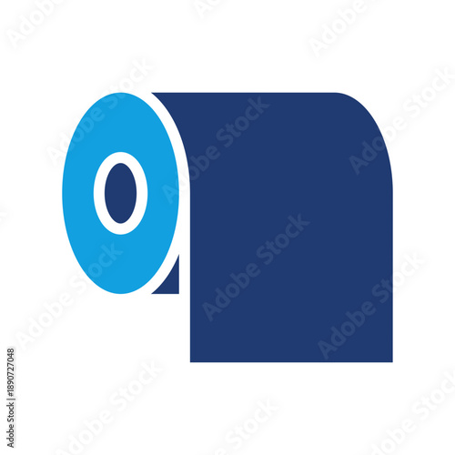 Tissue Blue Color Icon