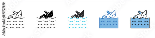 Shipwreck Single Icon Pack Multistyle
