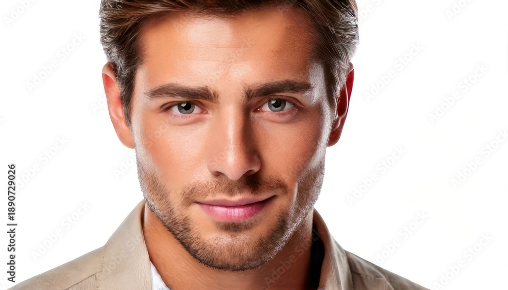 Obraz premium Portrait of a Handsome Young Man.