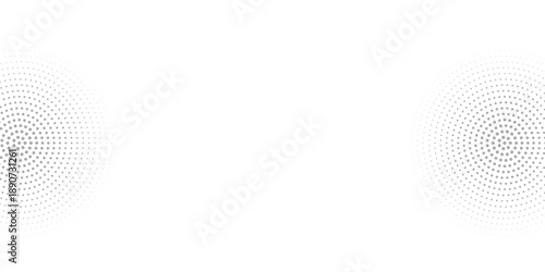 Modern abstract background. Halftone dots in circle form. Spiral logo, icon or design element. vector ilustration