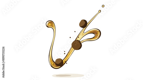 Cartoon portrays rustic pot vigorously boiling hot liquid, producing vivid steam and energetic splashes, conveying intense culinary warmth and