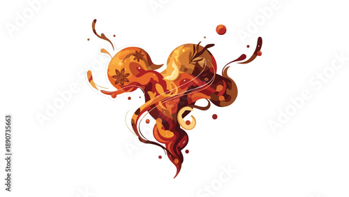 Sizzling raw meat pieces actively cooking in a hot pan producing visible steam, showcasing a fundamental culinary process for preparing delicious