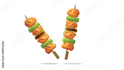 Freshly prepared vibrant green broccoli florets nestled within a sleek black pan, ready for healthy cooking and nutritious meal preparation a symbol