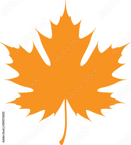 Leaf Silhouette – Tree Leaf Vector Black on White”