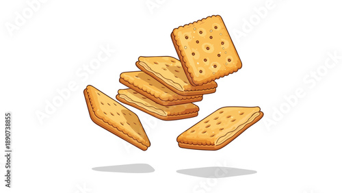 Vibrant orange simmering sauce in a modern frying pan, captured from an overhead perspective, showcasing delectable culinary preparation with rich