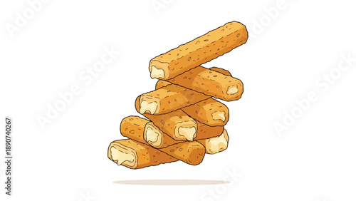 Elegant line art of a mature deciduous tree with a full canopy and robust trunk for diverse botanical designs