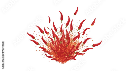 A captivating, minimalist date palm tree illustration featuring ripe orange fruits against a deep nocturnal teal backdrop, evoking serene desert