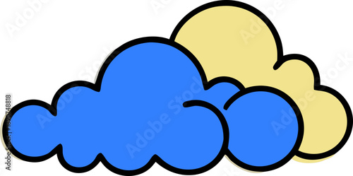 cloud pixel svg icon