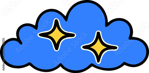 cloud pixel svg icon