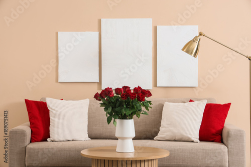 Interior of stylish living ...