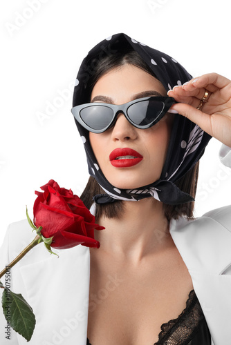Beautiful young elegant wom...