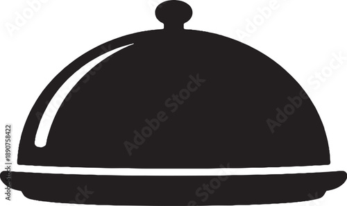 Serving Cloche Silhouette