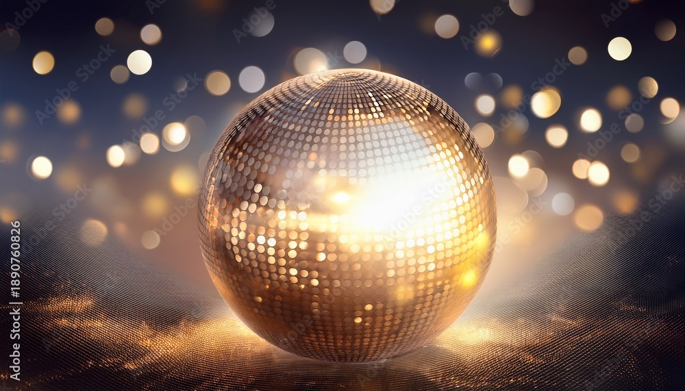 Fototapeta premium Shiny Sphere Background