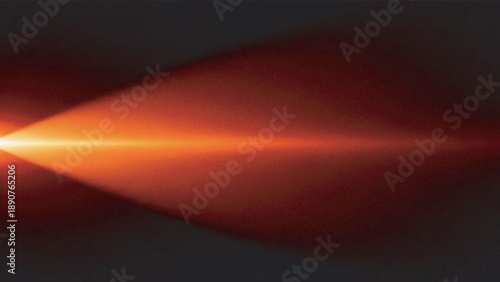 Orange Light Beam Abstract Dark Background Texture